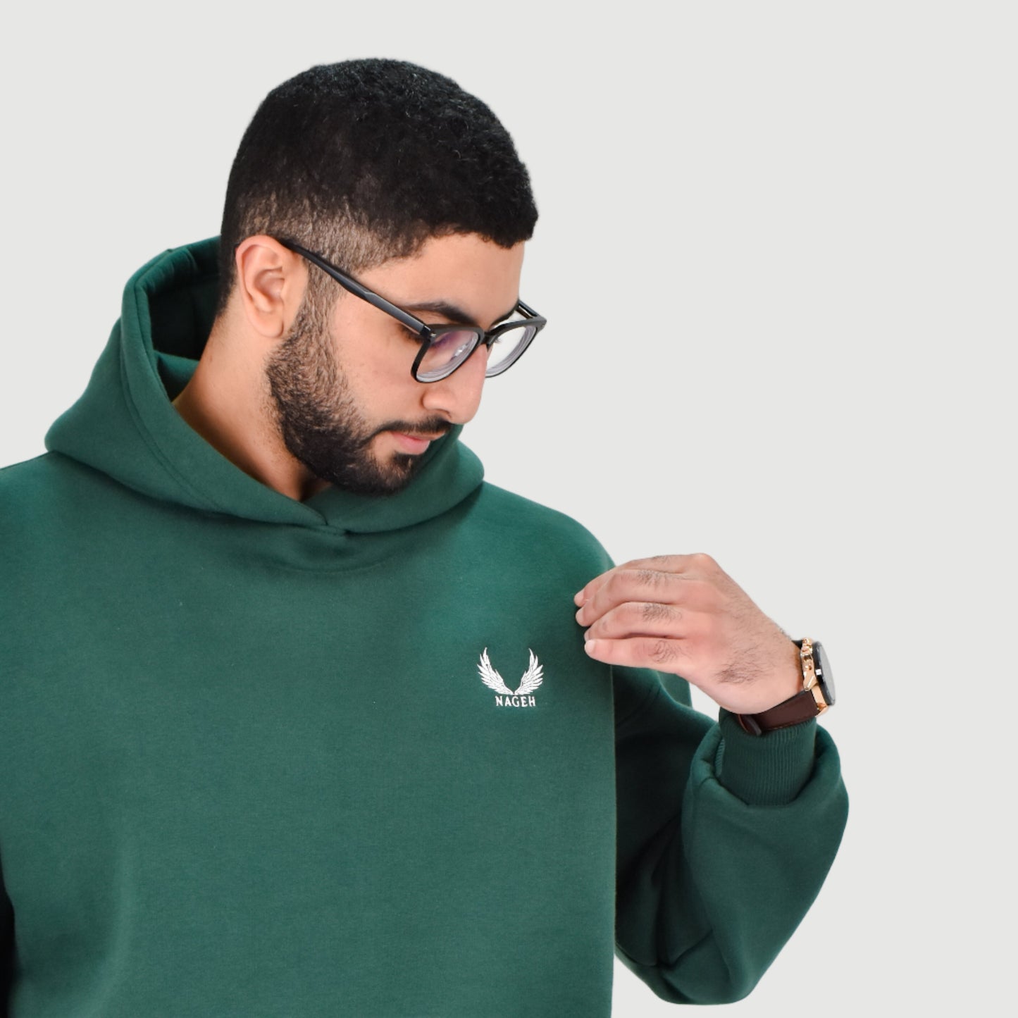 Green Unisex Oversized Hoodie