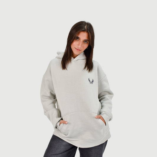 Light Grey Unisex Oversized Hoodie