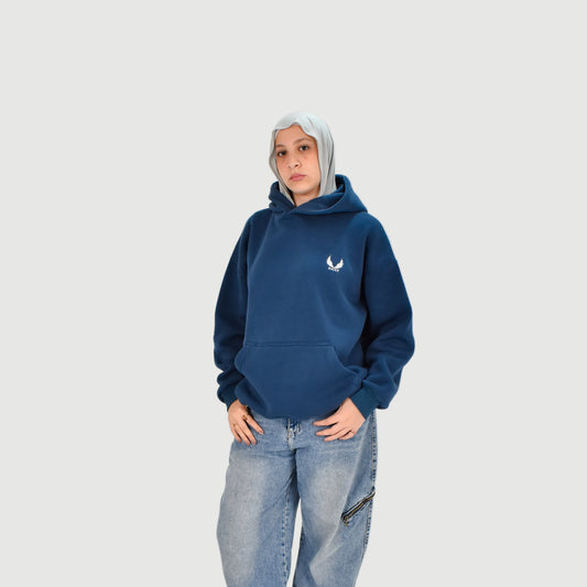 Navy Unisex Oversized Hoodie