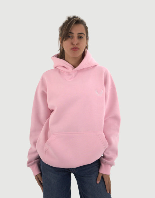 Pink Unisex Oversized Hoodie